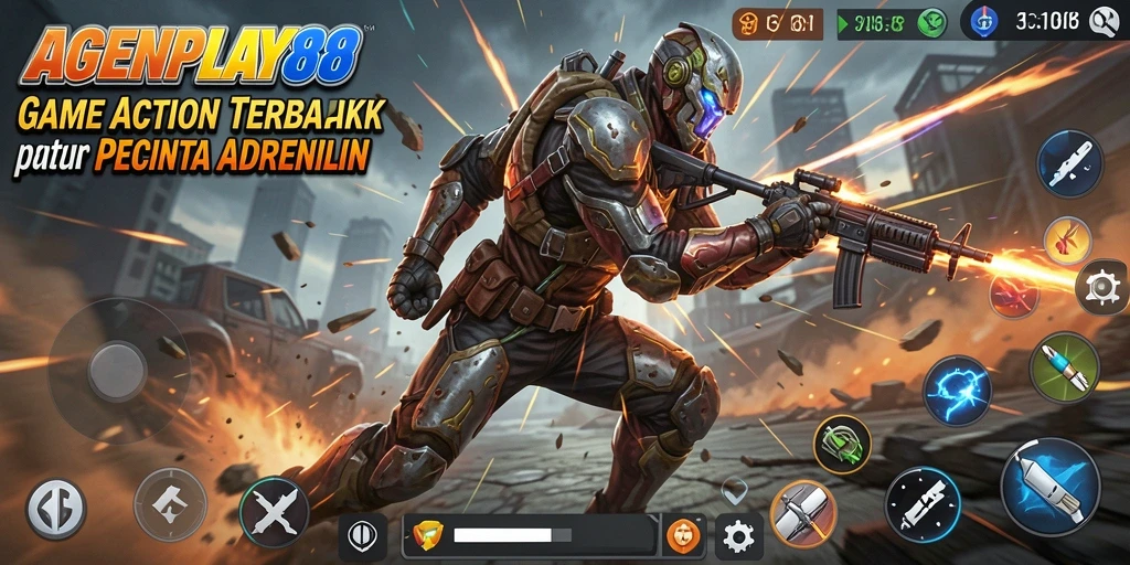 Tampak mendebarkan dengan aksi seru di AGENPLAY88.
