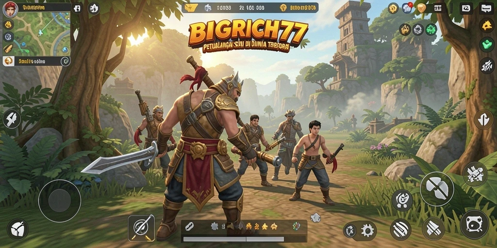 Gameplay seru di dunia terbuka BIGRICH77.
