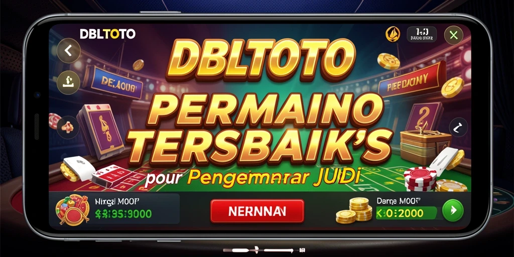 Screenshot permainan DBLTOTO menampilkan aksi penuh taruhan Kasino yang mendebarkan.
