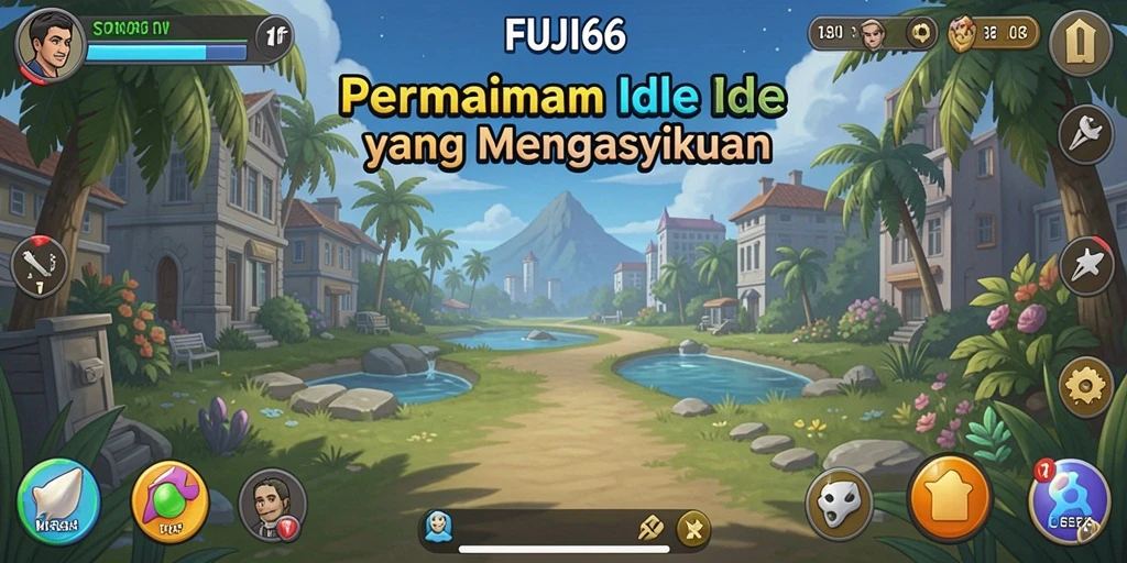 Tampilan gameplay menarik dari FUJI66 dengan mekanisme Idle.