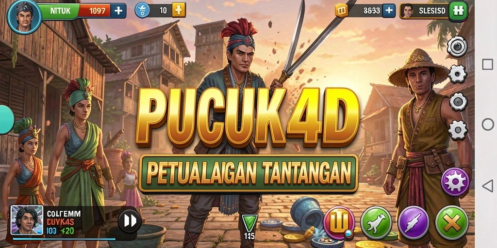 Screenshot gameplay PUCUK4D yang menampilkan petualangan mendebarkan.