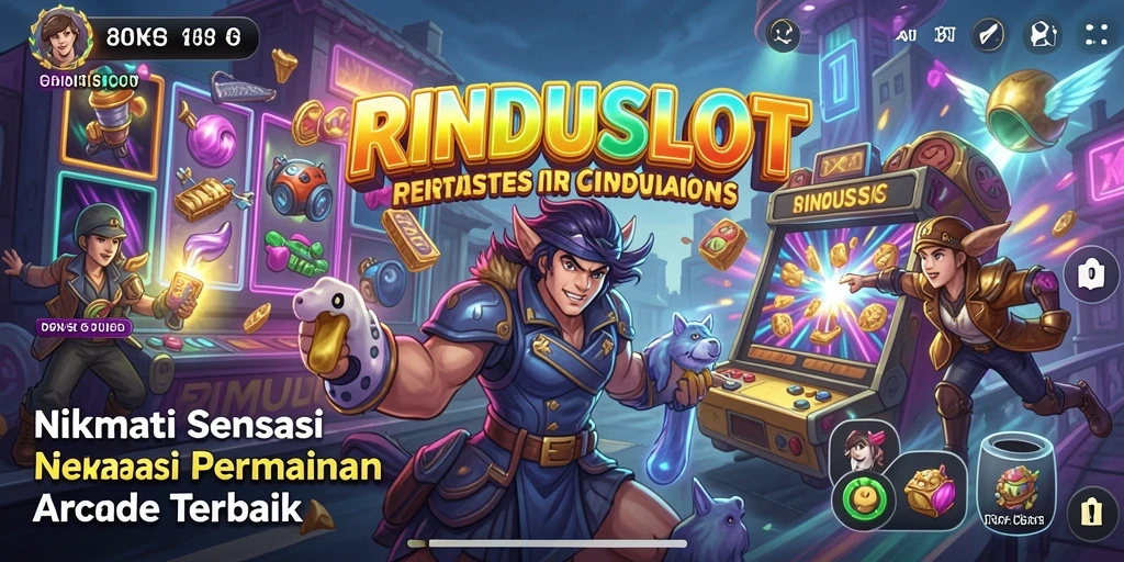 Tampilan screenshot RINDUSLOT menampilkan gameplay seru dan interaksi pemain.