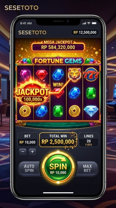 Proses unduh aplikasi yang cepat dan aman di sesetoto.